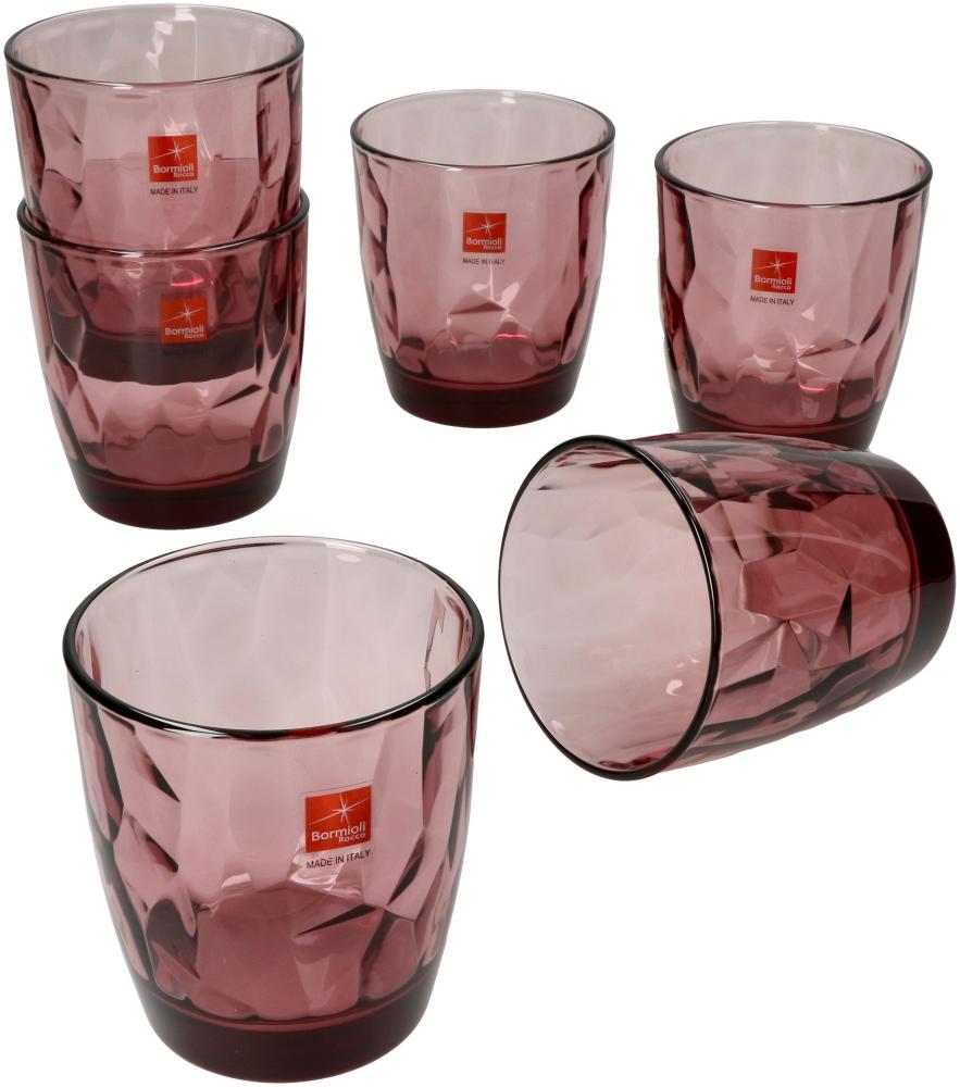 6er Set Diamond Rock purple Whiskyglas 30,5 cl - 4027013 Bild 1