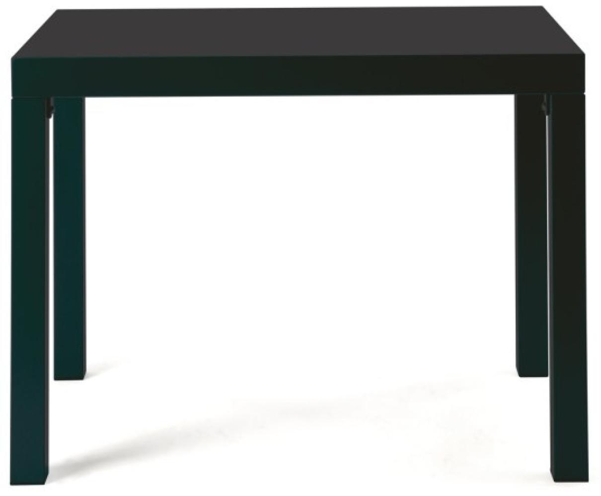 Gartentisch ausziehbar Sofy 100/200x70x75 cm schwarz Bild 1