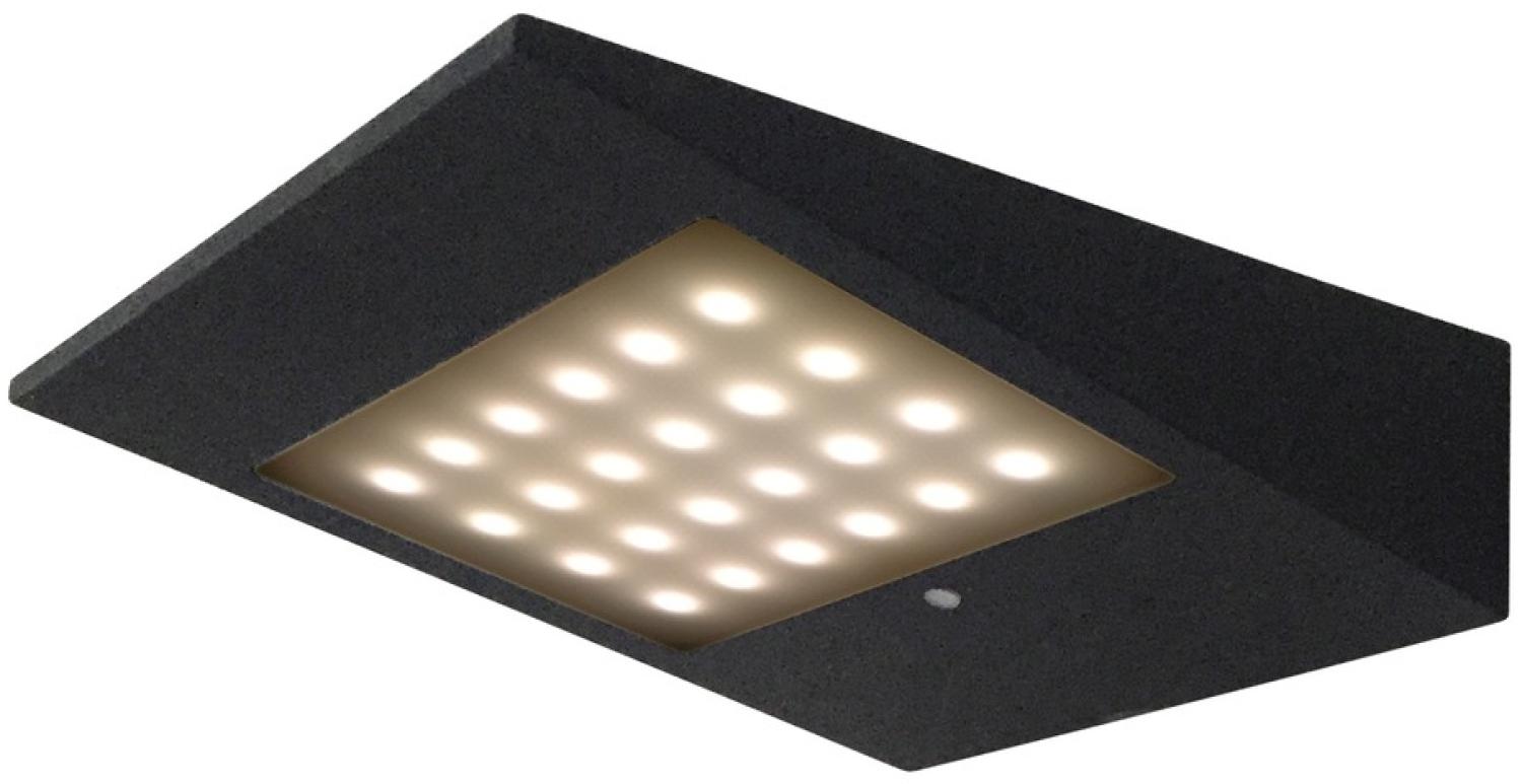 CMD LED-Solarleuchte 2,2W 3000K 195lm anth IP54 190x46x140mm Bild 1