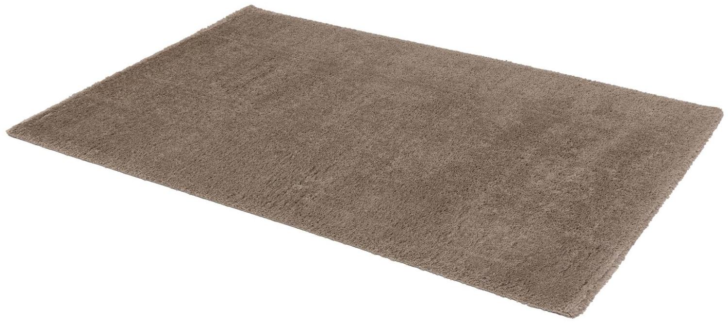 Teppich in beige aus 100% Polyester - 190x133x3cm (LxBxH) Bild 1