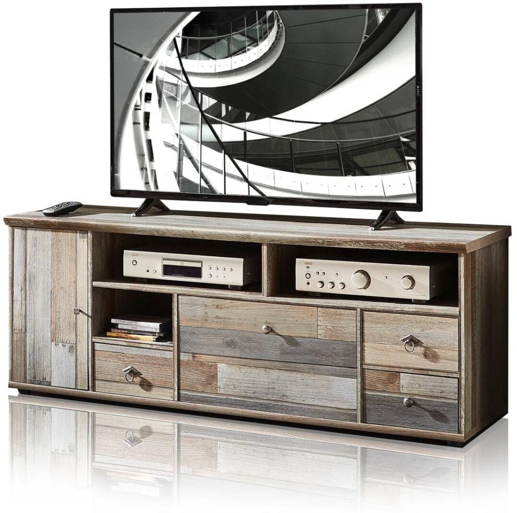 Möbel-Eins BALI IV TV-Unterteil, Material Dekorspanplatte, braun Bild 1