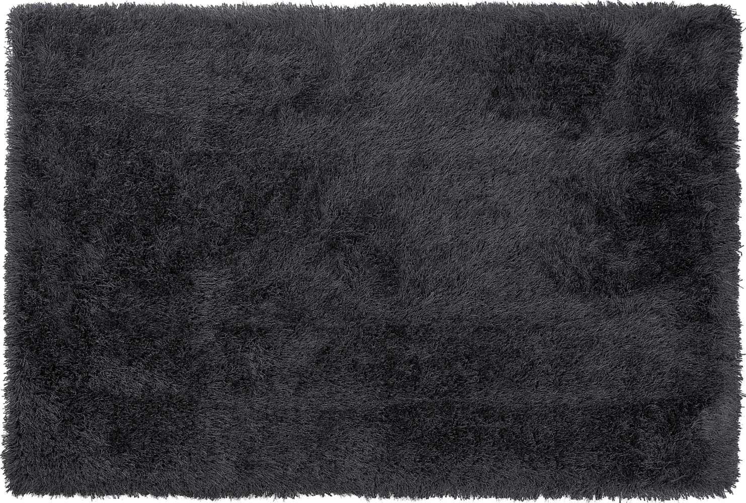 Teppich schwarz 140 x 200 cm Hochflor CIDE Bild 1