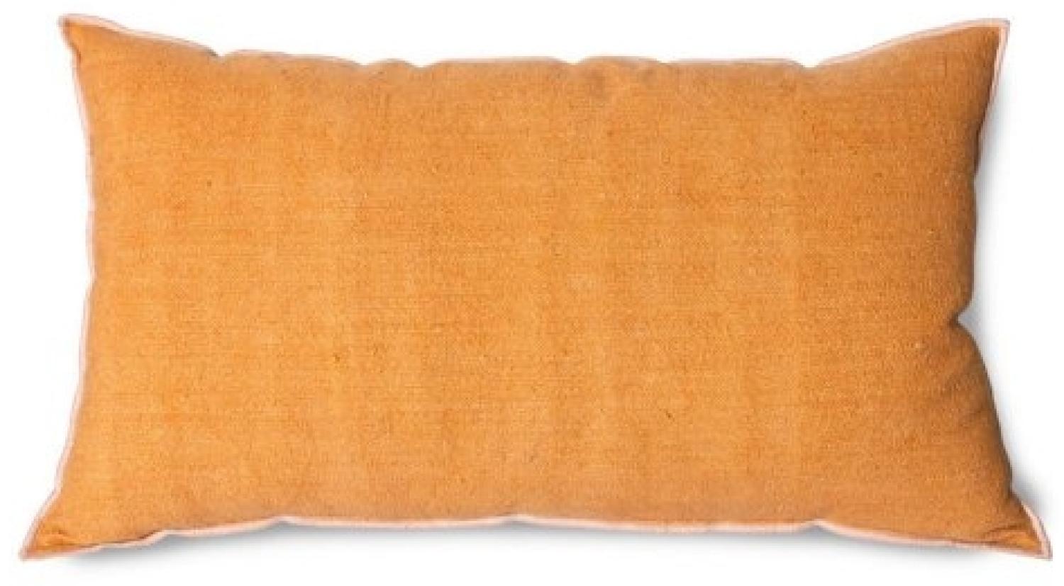 HKliving Kissen Leinen/Baumwolle Spicy Ginger (60x35 cm) TKU2150 Bild 1