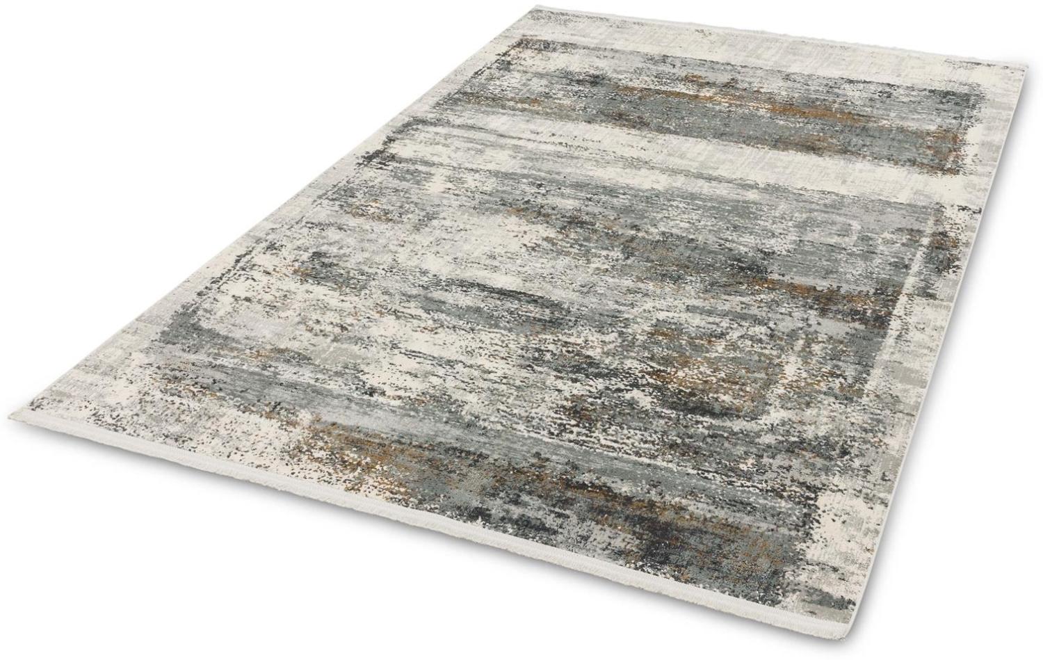 Teppich in creme/kupfer Allover aus 50% Viskose, 50% Acryl - 230x160x0,6 (LxBxH) Bild 1