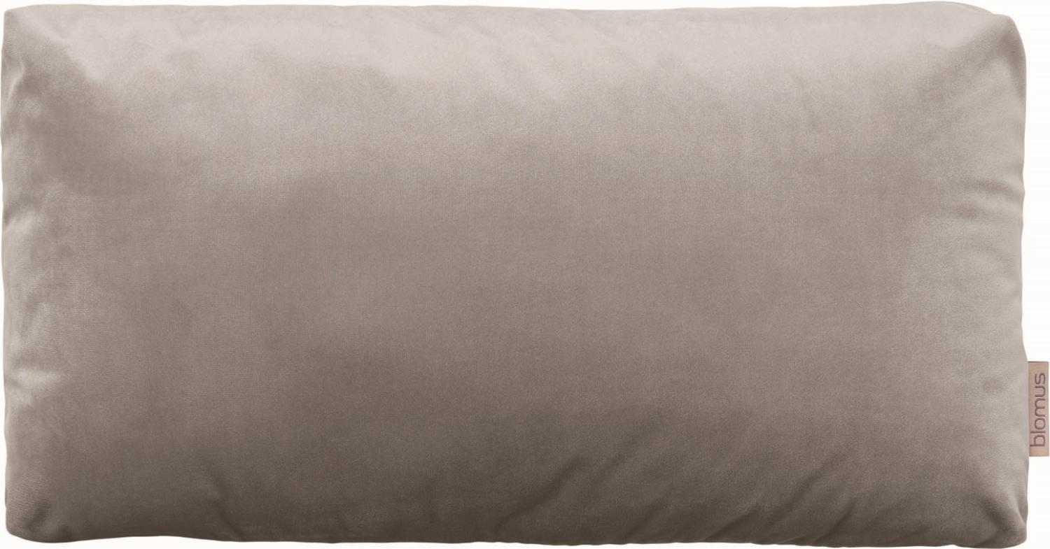 Blomus Kissenbezug Samt VOGA, Kissen Bezug, Kunstfaser, mourning dove, 50 x 30 cm, 66081 Bild 1