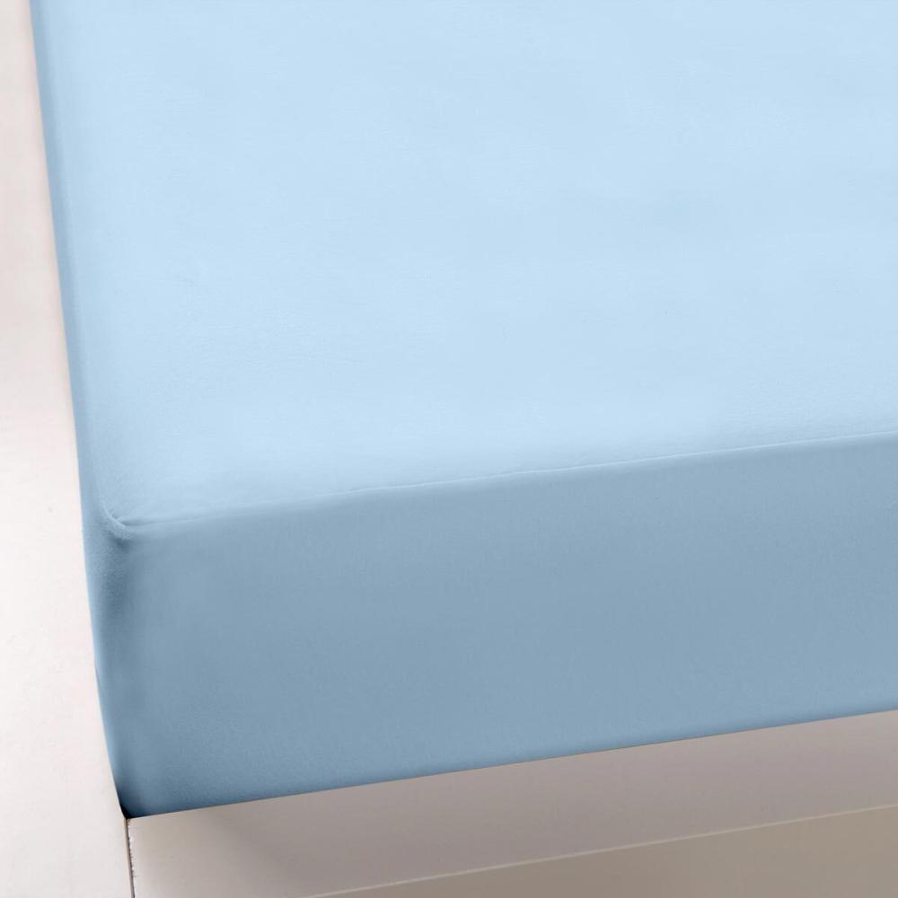 Formesse Bella-Donna Jersey Spannbettlaken | 180x200 - 200x220 cm | hellblau Bild 1