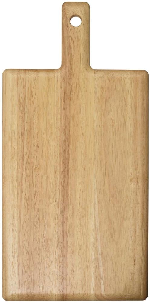 ASA Selection wood Schneidebrett, Holzbrett, Frühstücksbrett, Gummibaumholz, Natur, 26 x 53 cm, 53684970 Bild 1