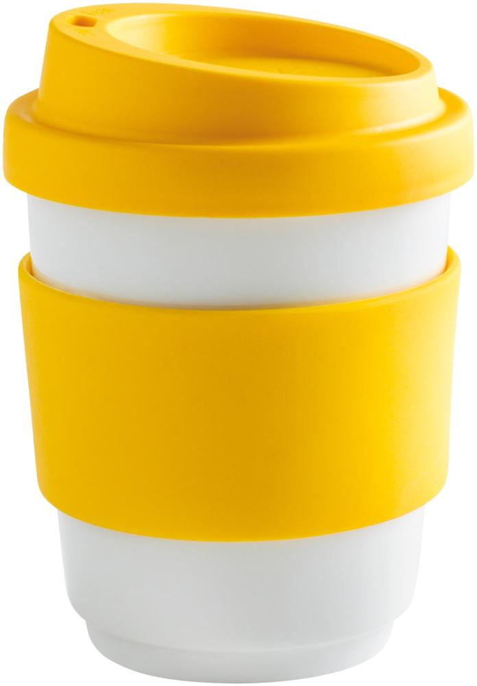 KAHLA fillit To Go Becher 0,27 l Banderole sunny yellow Bild 1