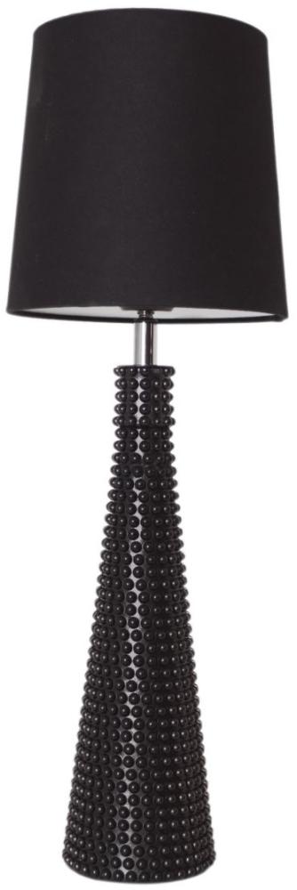 Tischleuchte Lofty Stehleuchteim H54cm schwarz matt/Schirm schwarz Bild 1