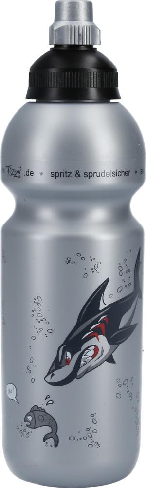 Fizzii Trinkflasche Hai 600 ml. auslaufsicher Bild 1