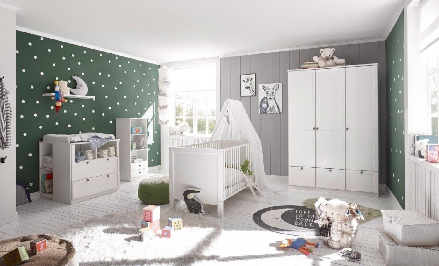 Babyzimmer Filou Landhaus in Weiß 7 von Wimex Bild 1