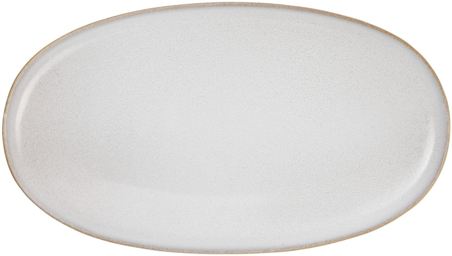ASA Selection Platte oval Sand, Servierplatte, Steinzeug, Nude, 28. 5 x 16 cm, 27200107 Bild 1