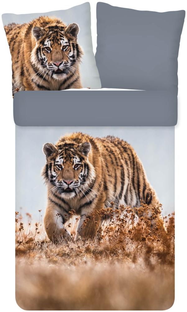 ESPiCO Bettwäsche Trendy Bedding Tiger Renforcé 135 x 200 + 80 x 80 cm Bild 1