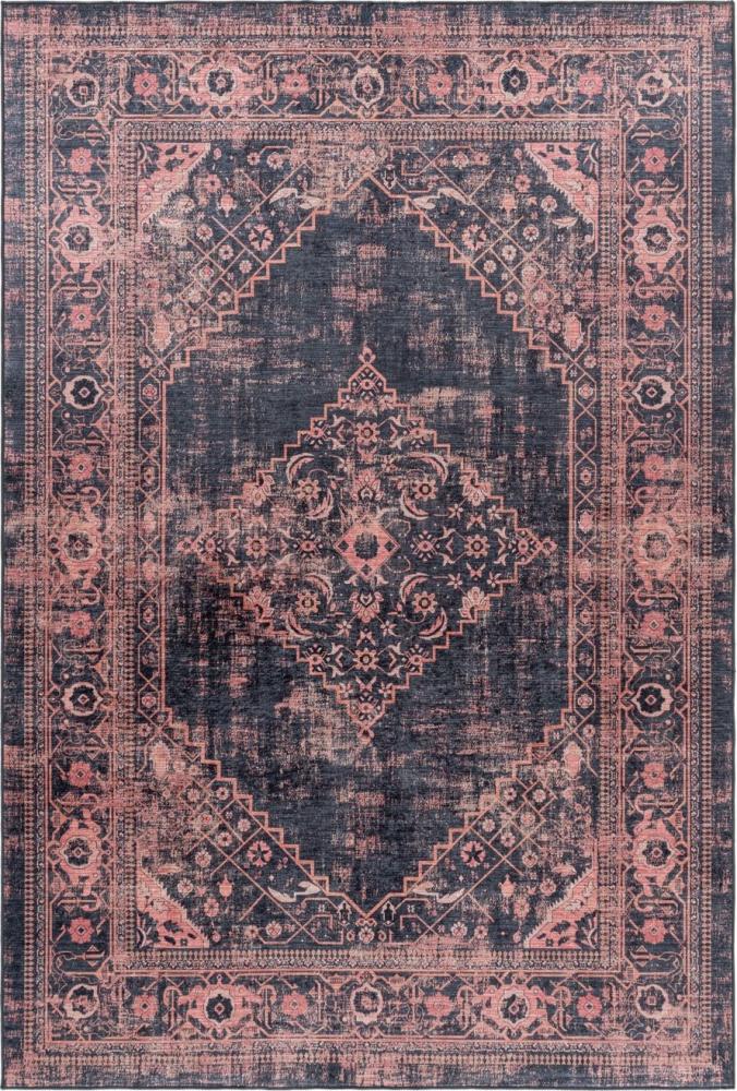 Waschbarer Teppich Federico Läufer - 80x250 cm - Rot Bild 1