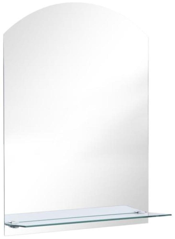 vidaXL Wandspiegel mit Regal 50×70 cm Hartglas [249432] Bild 1