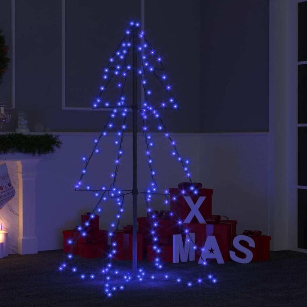 Weihnachtsbaum in Kegelform 160 LEDs Indoor & Outdoor 78x120 cm 328567 Bild 1