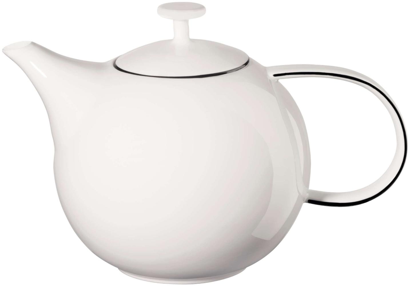 Teekanne mit Edelstahlsieb ligne noire 1,5l ASA Selection Teekanne - MikrowelleBackofen geeignet, Spülmaschinengeeignet Bild 1