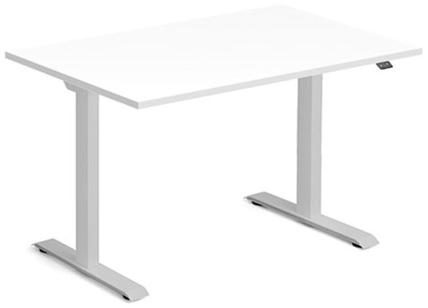 Ekoflex Klapptisch Weiß 1600x800 mm 2-Fuß/Alu grau Bild 1