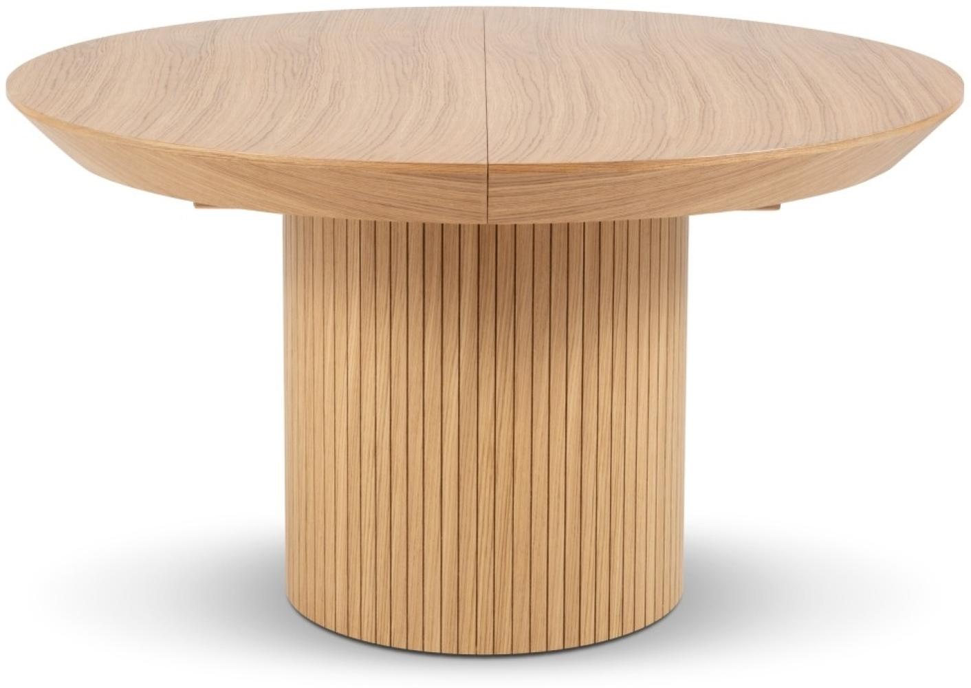 Micadoni 6-Sitzer Tisch ausziehbar Nicole | Oberfläche Natural Oak und Oak Bild 1