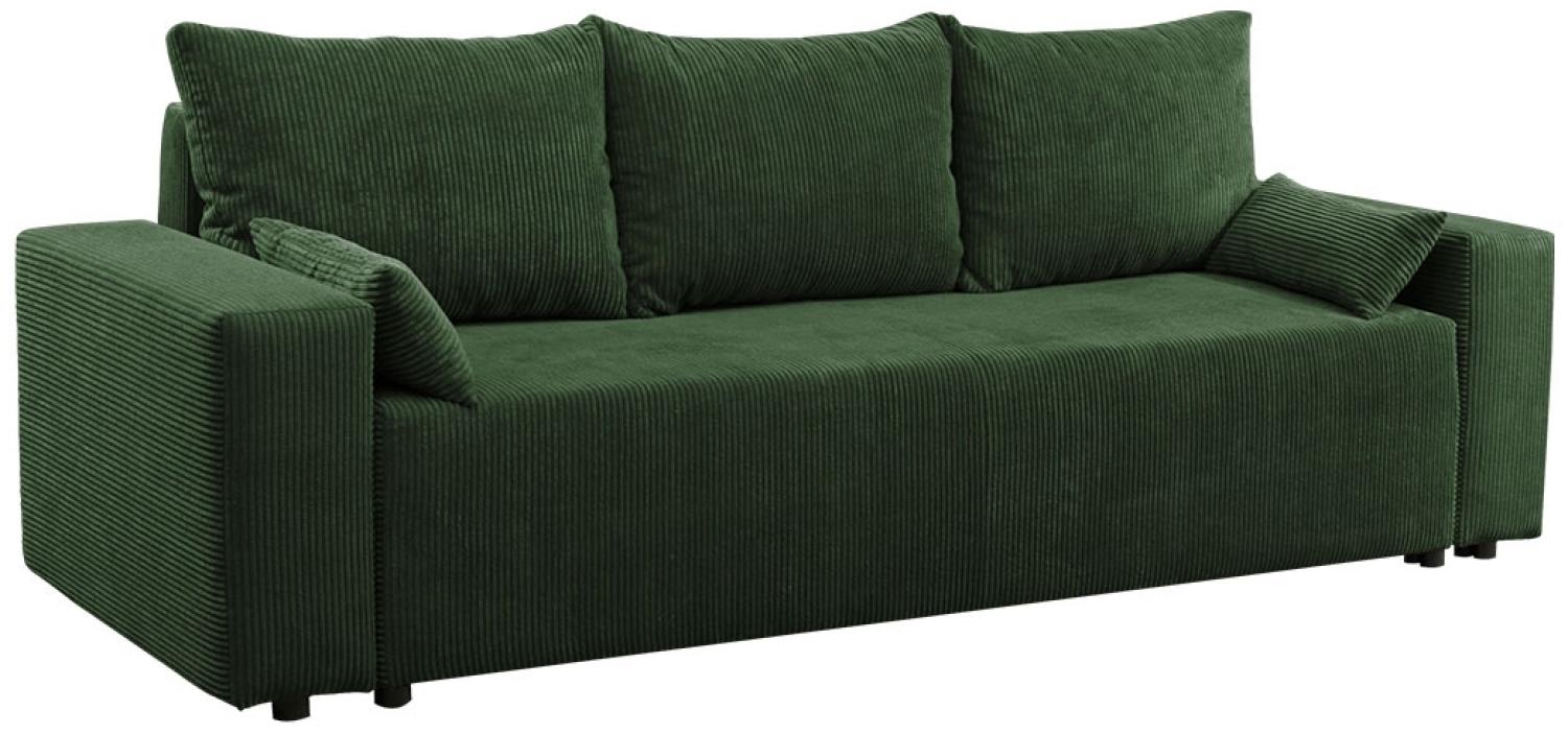 Sofa 'Lipito' Cord Grün Bild 1