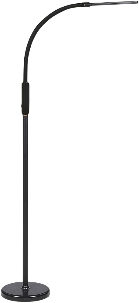 Steh- Tischlampe LED schwarz mit Fernsteuerung 174 cm rechteckig klemmbar verstellbar APUS Bild 1