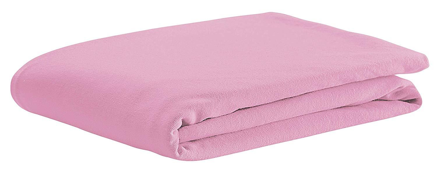 Odenwälder Spannbetttuch Jersey soft pink, 70x140cm Bild 1