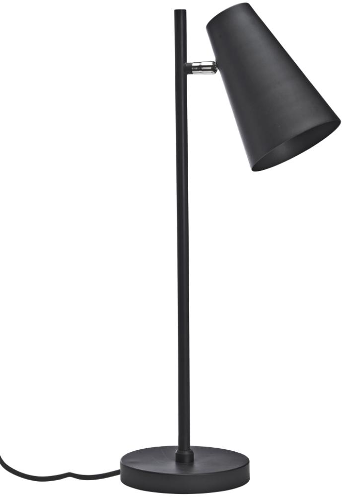 PR Home Cornet Tischlampe schwarz 1 Arm E27 64cm mit Schalter am Lampenkopf Bild 1