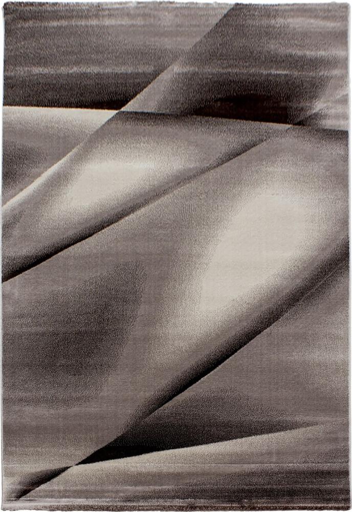 Kurzflor Teppich Matteo Läufer - 80x150 cm - Braun Bild 1