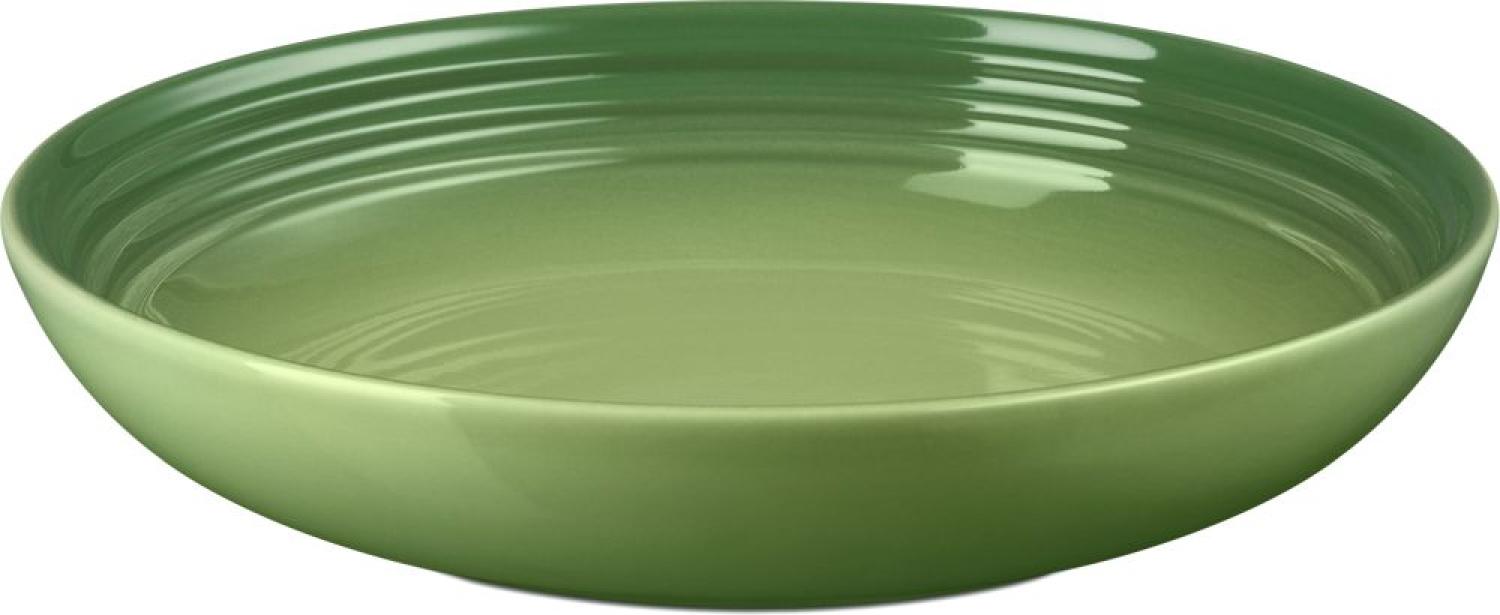 Suppenteller 22 cm Poterie Bamboo Green Le Creuset Suppenteller, Handpflege Bild 1