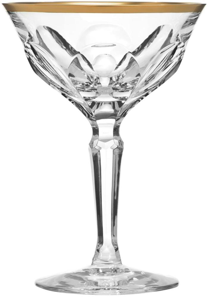 Cocktailglas Kristall Palais Gold clear (16 cm) Bild 1