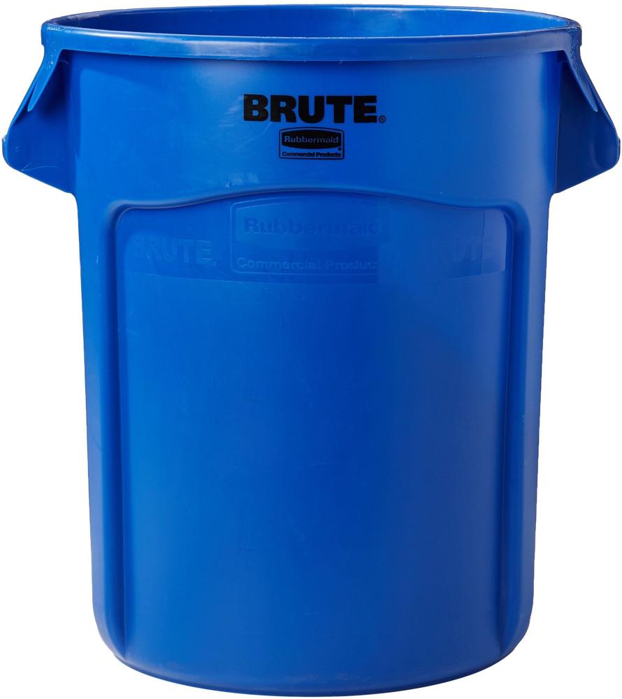 Rubbermaid FG262000BLUE-001 Brute Container with Venting Channels, 75. 7 L, Blue Bild 1