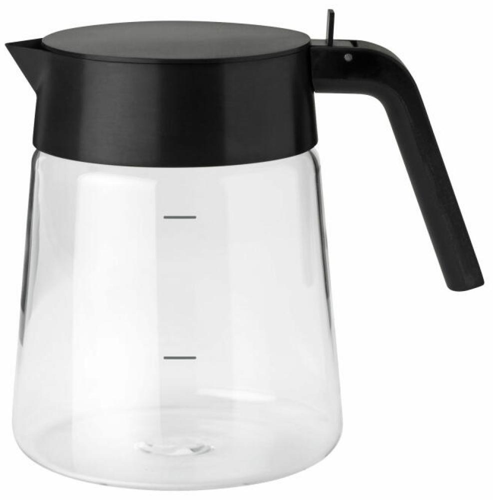 Stelton Glaskanne Nohr, Kaffeekanne, Borosilikatglas, Black Metallic, 1. 2 L, 611 Bild 1