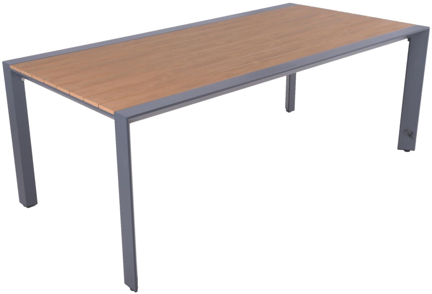 Tisch Gartentisch SILEA mit Nonwood Tischplatte von GardenPleasure Bild 1
