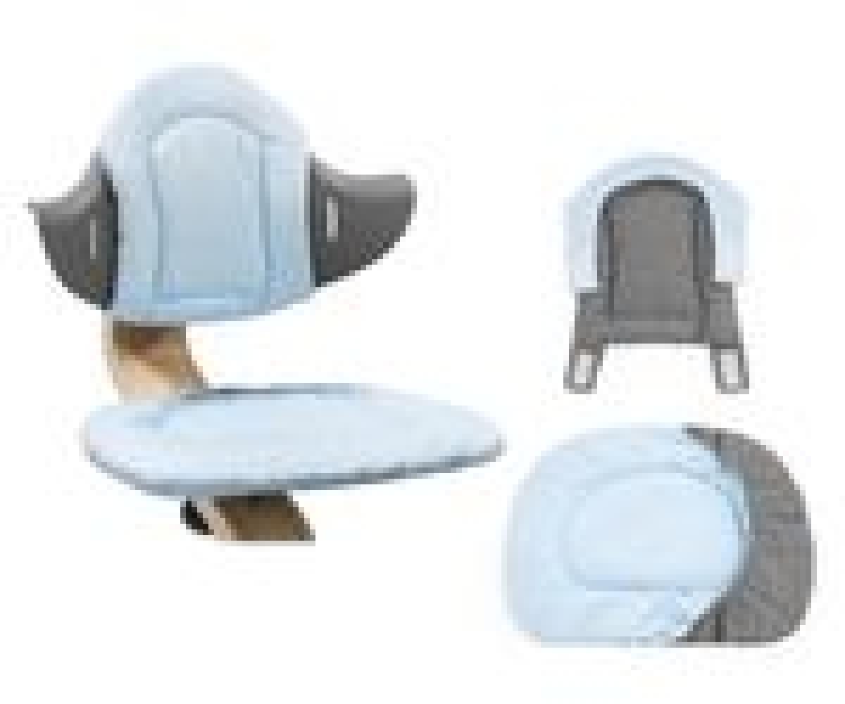 Stokke Nomi Cushion / Sitzkissen für Nomi Hochstuhl Grey Blue Bild 1