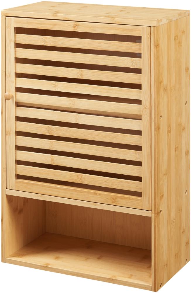 Badezimmerschrank Gjesdal 60x40x20 cm Bambus [en. casa] Bild 1