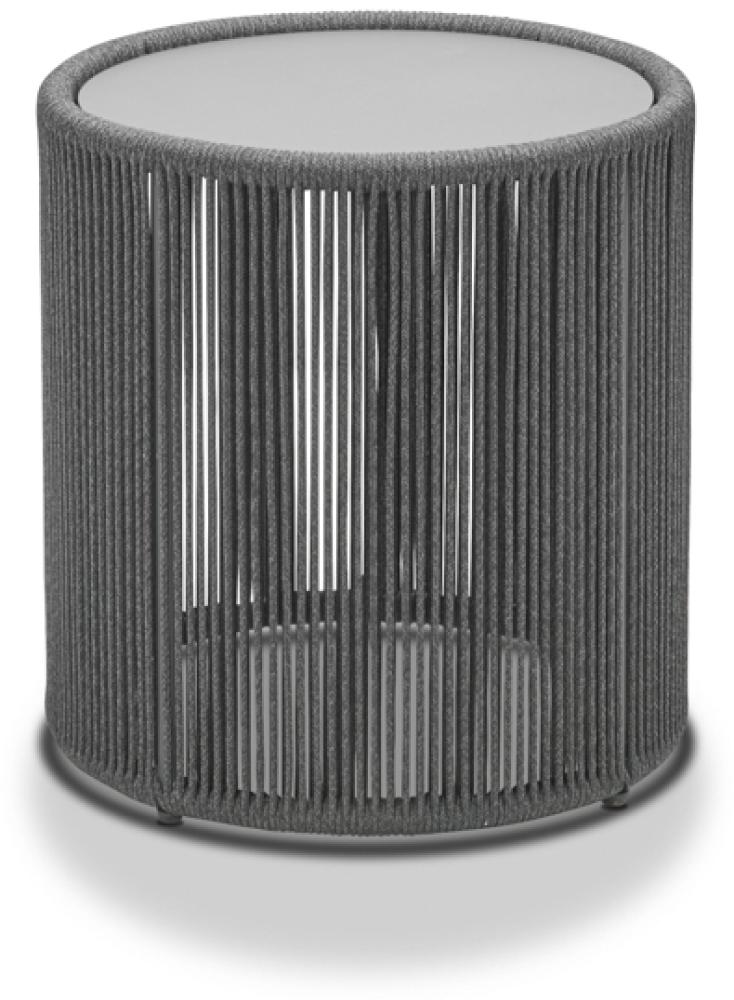 Musterring Formentera Beistelltisch Aluminium Ø43x46 cm Bild 1
