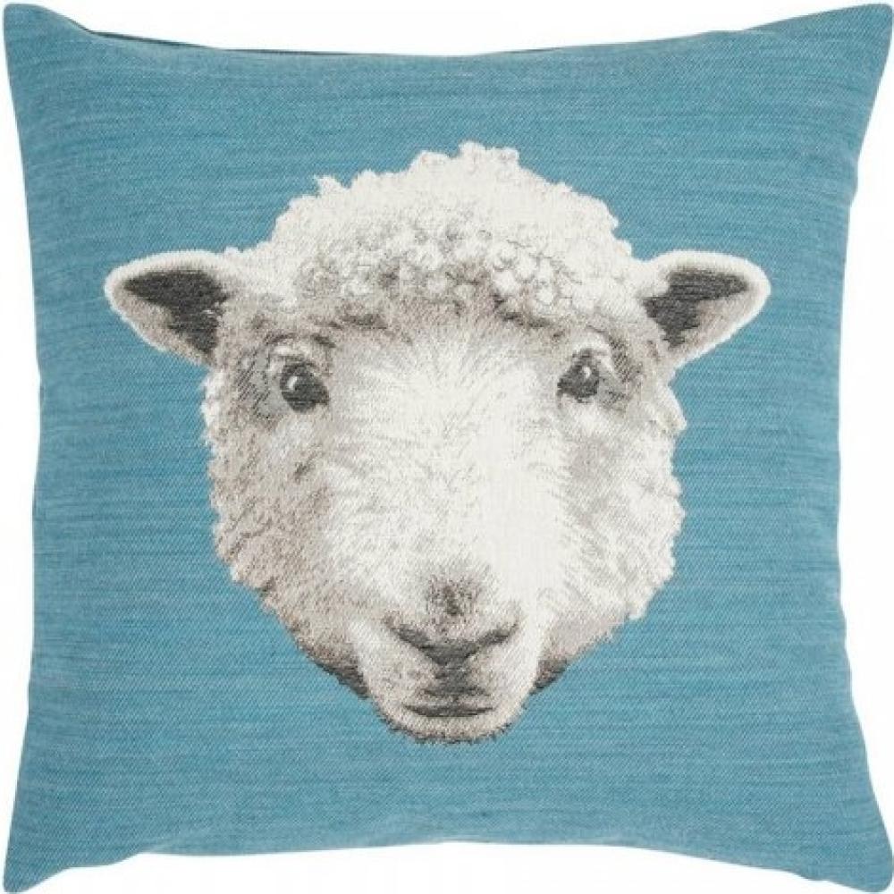 pad Kissenhülle MOO Schaf Blau (45x45cm) 11627-K40-4545 Bild 1