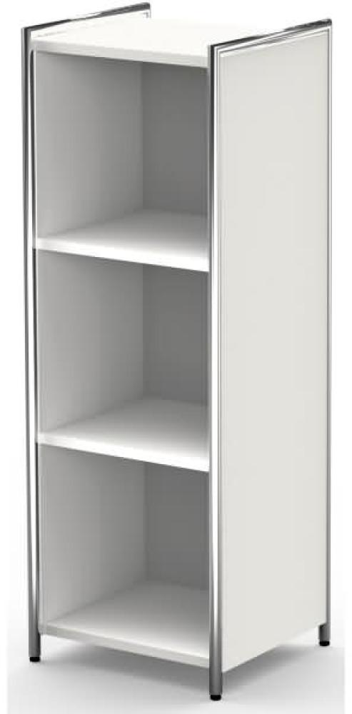 Sideboard / Raumteiler 3 OH, Artline, 41x38x115cm, Weiß Bild 1