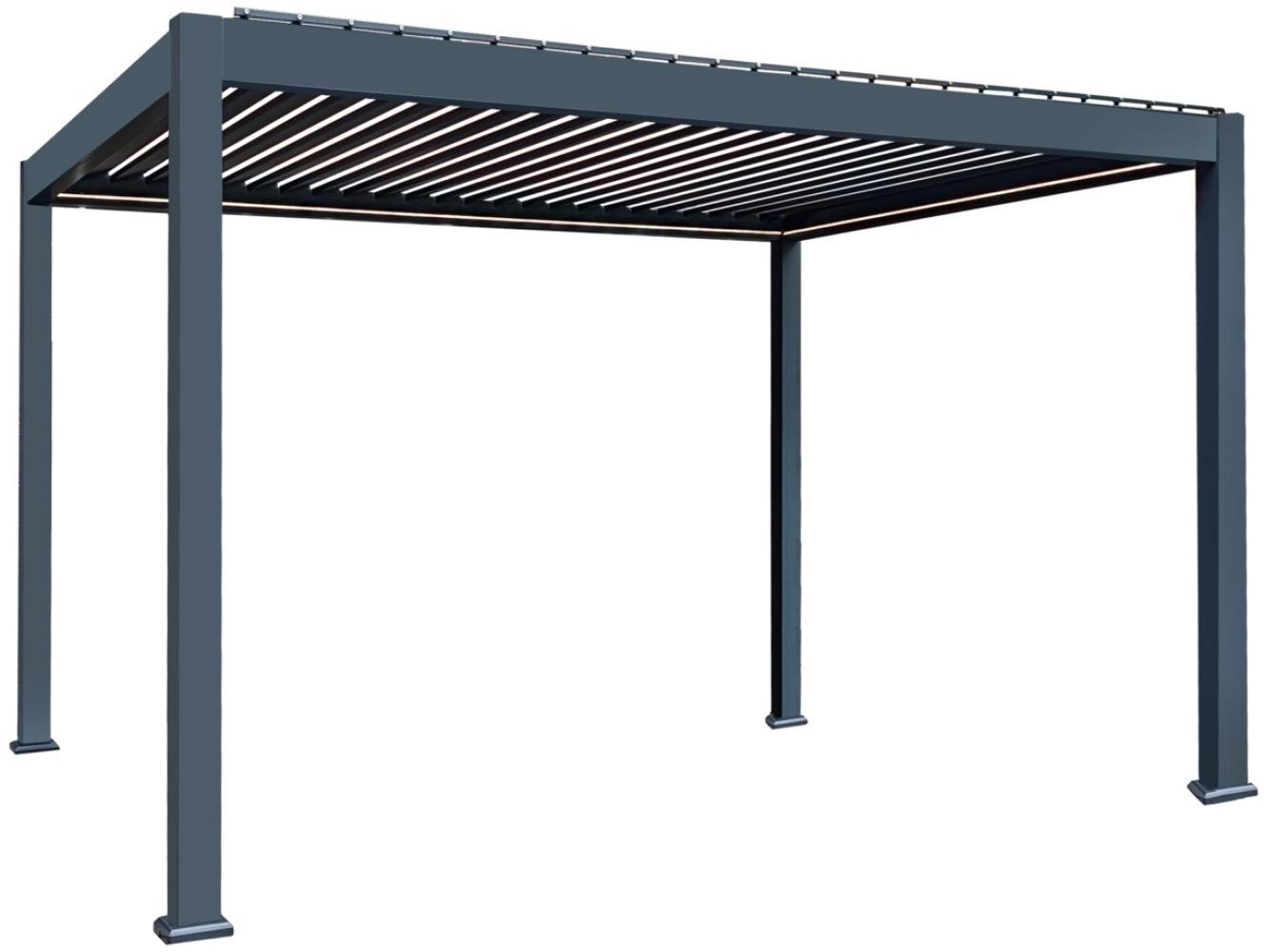 E Bioclimatic Lamellen-Pavillon Pergola Lamellendach 4x3m Bild 1