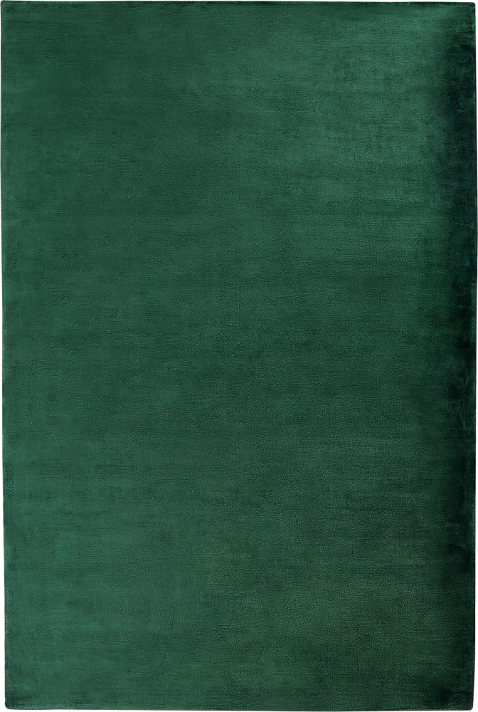 Teppich Viskose dunkelgrün 200 x 300 cm Kurzflor GESI II Bild 1