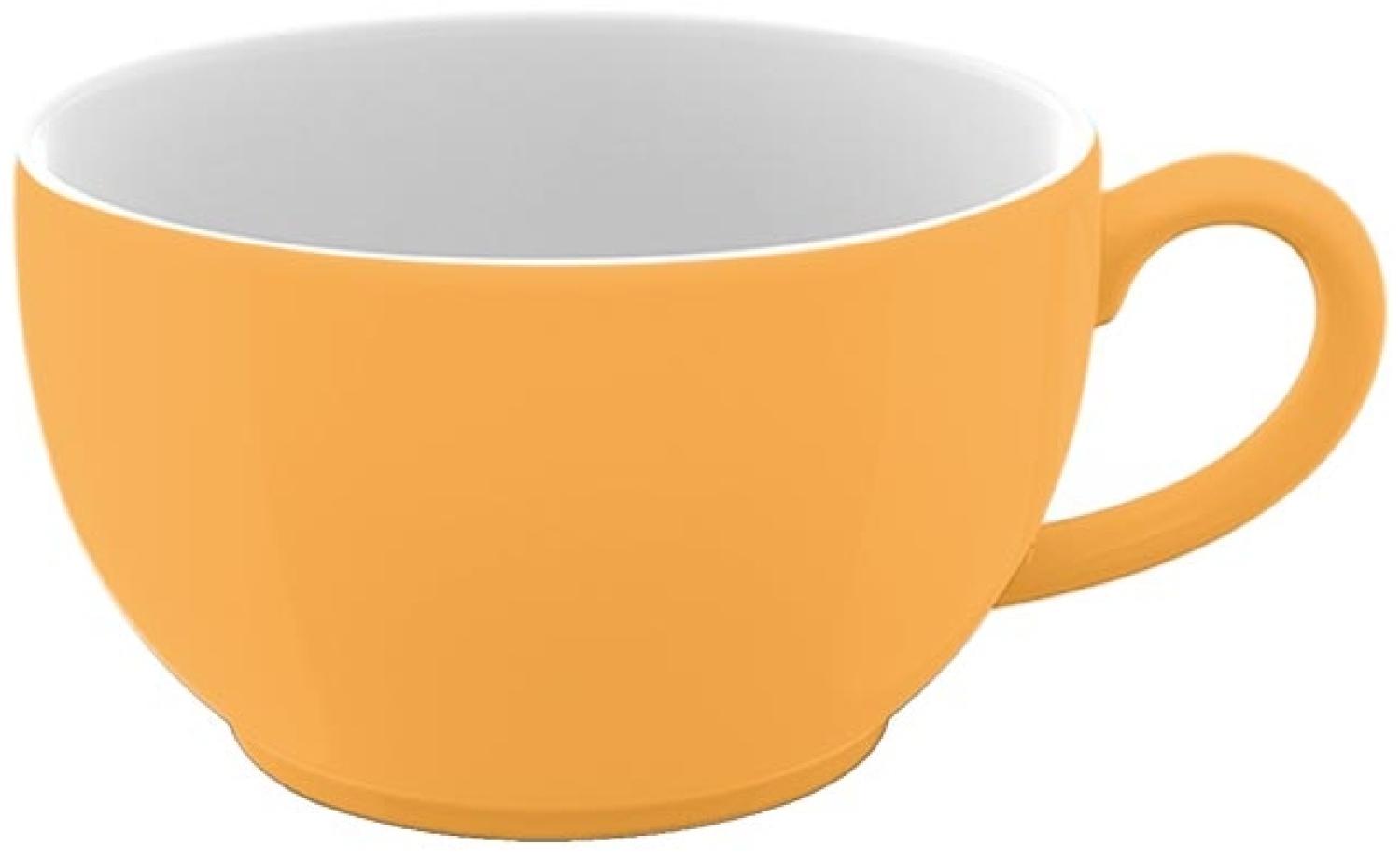 Dibbern Solid Color Mandarine Cappuccino Obertasse 0,3 L Bild 1