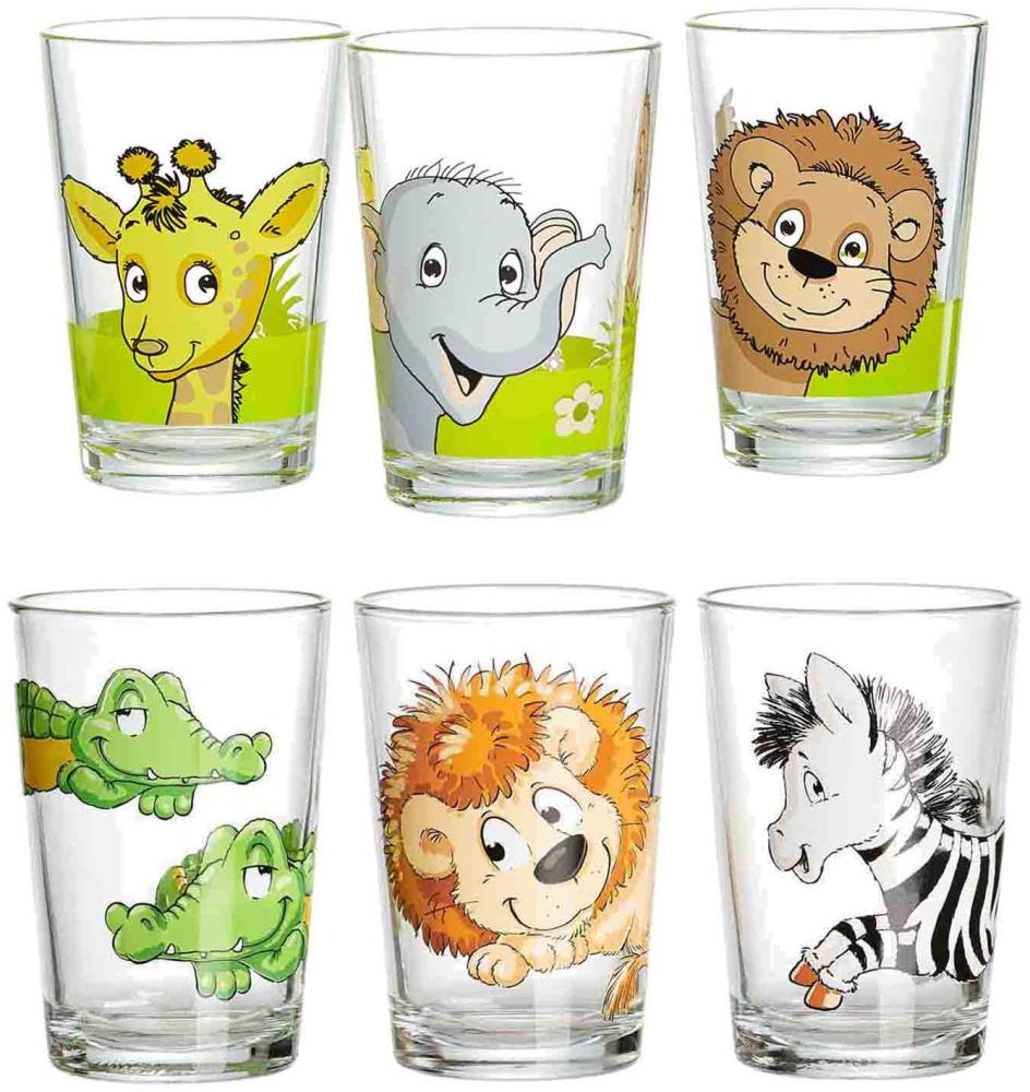 Ritzenhoff & Breker Kinderbecher 6er Set Dschungeltiere & Happy Zoo Bild 1