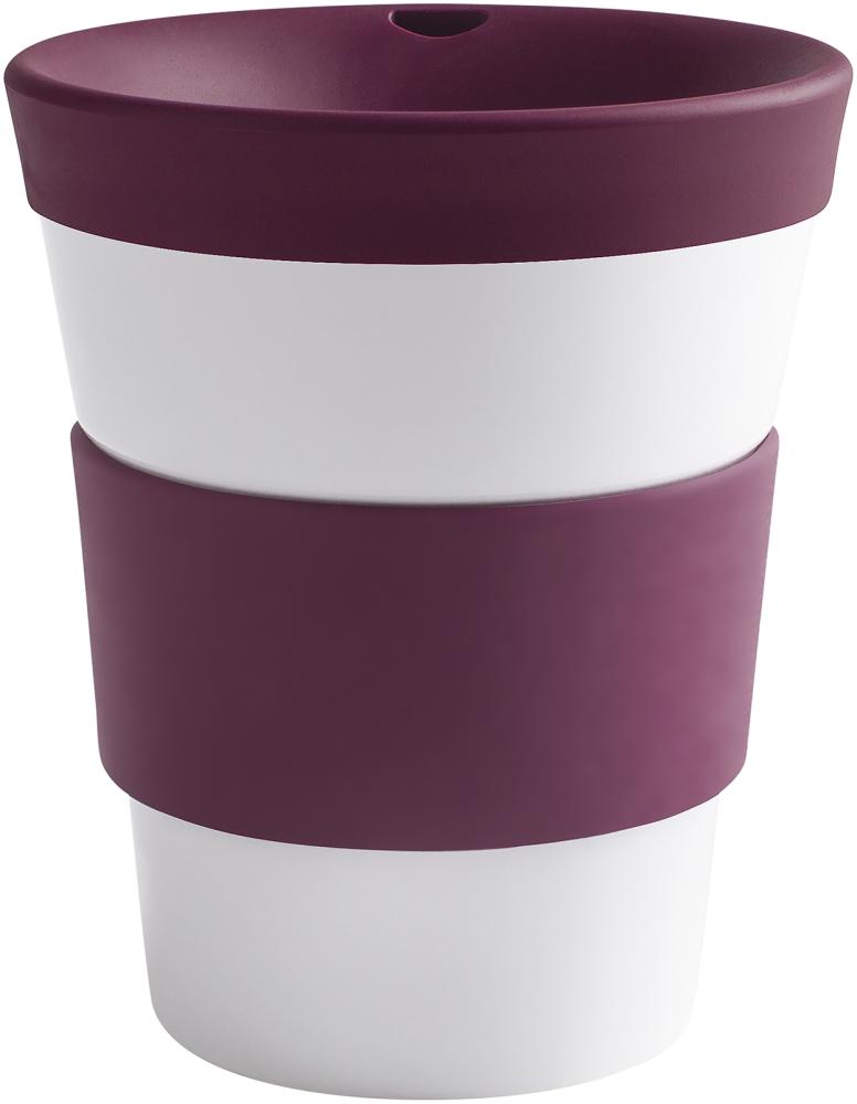 KAHLA cupit To Go Becher 0,35 l Banderole wild berry Bild 1