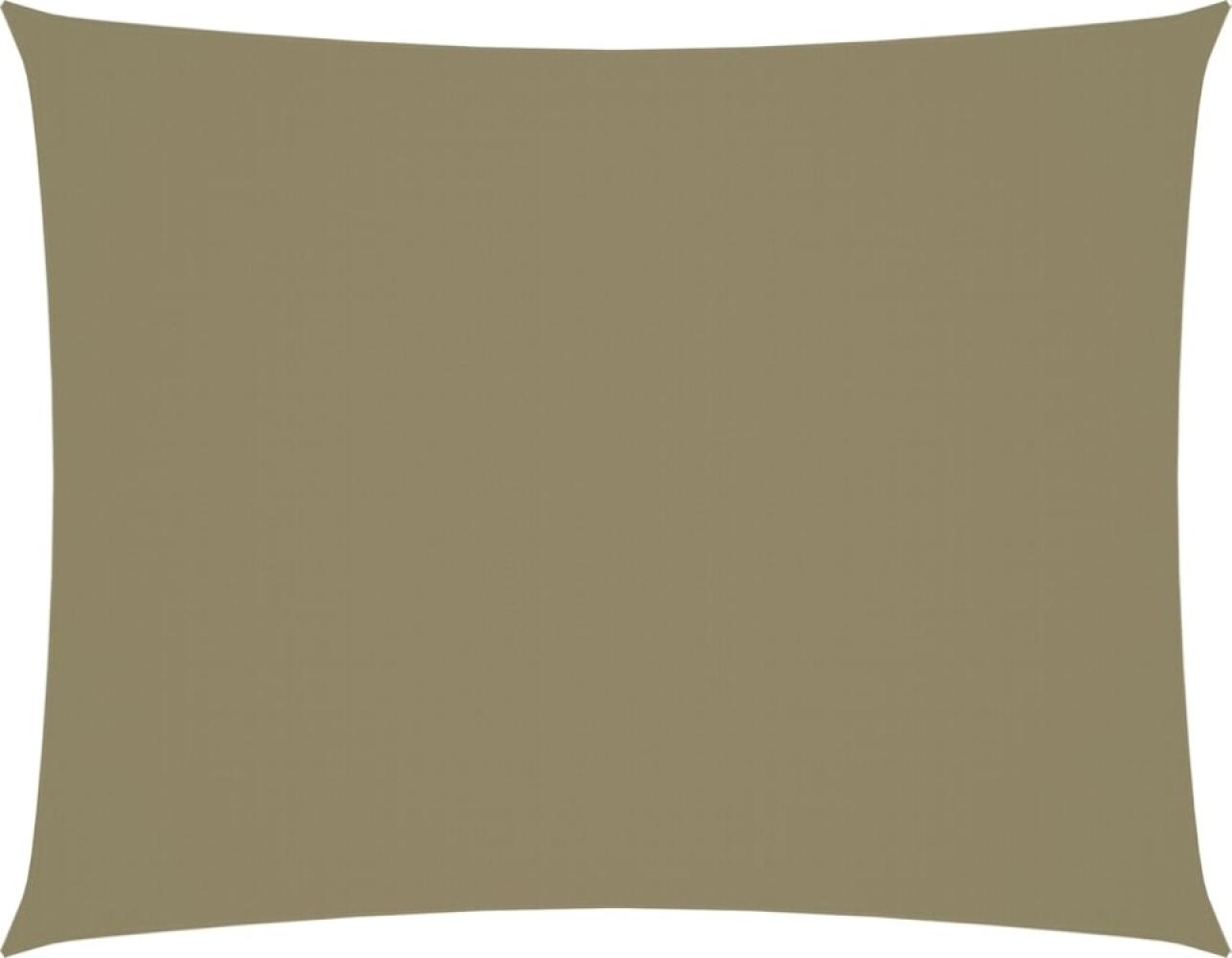Sonnensegel Oxford-Gewebe Rechteckig 2x3,5 m Beige Bild 1