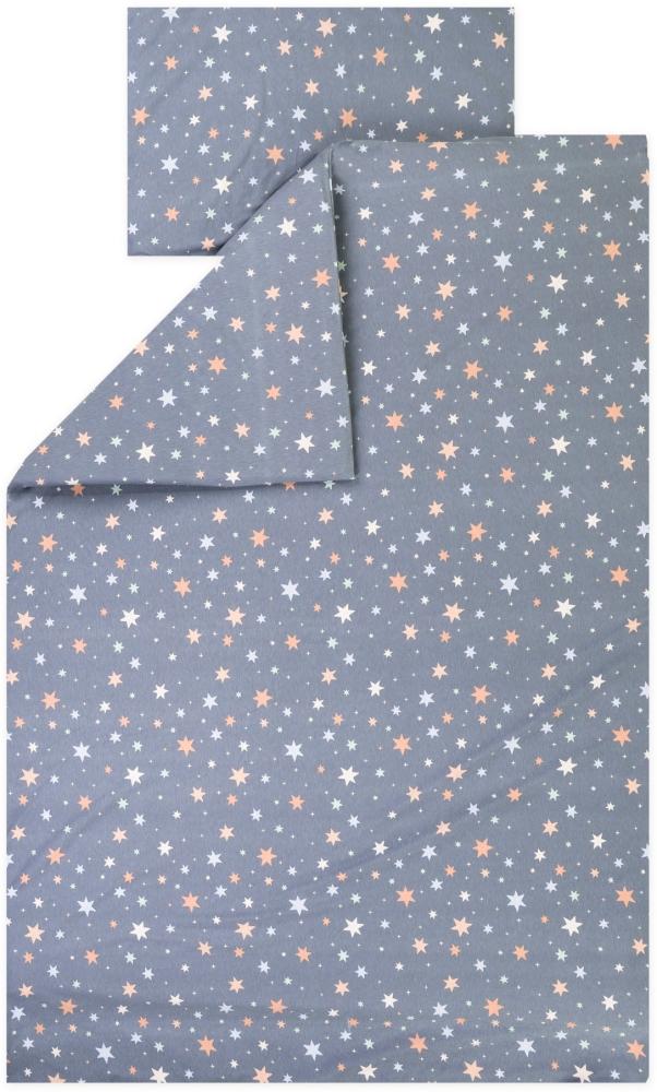 Zöllner Jersey Bettwäsche Shiny Stars 100x135 cm Bild 1