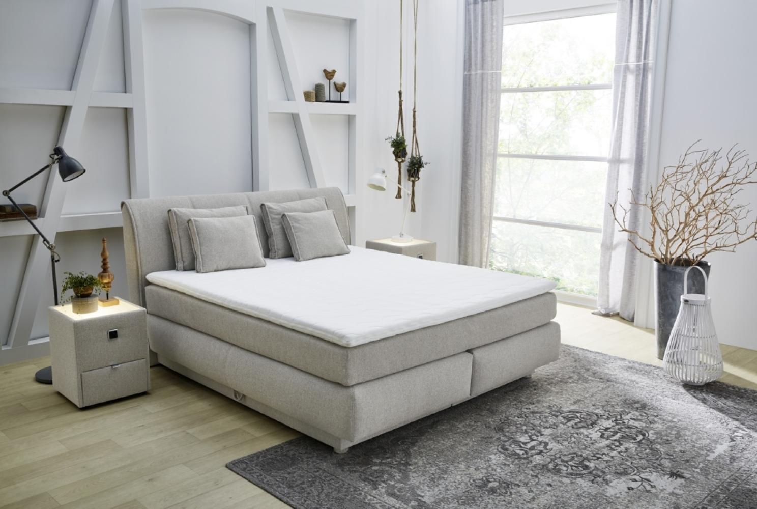 Jockenhöfer Boxspringbett mit Bettkasten 180 x 200 cm CARLA H3 Bild 1