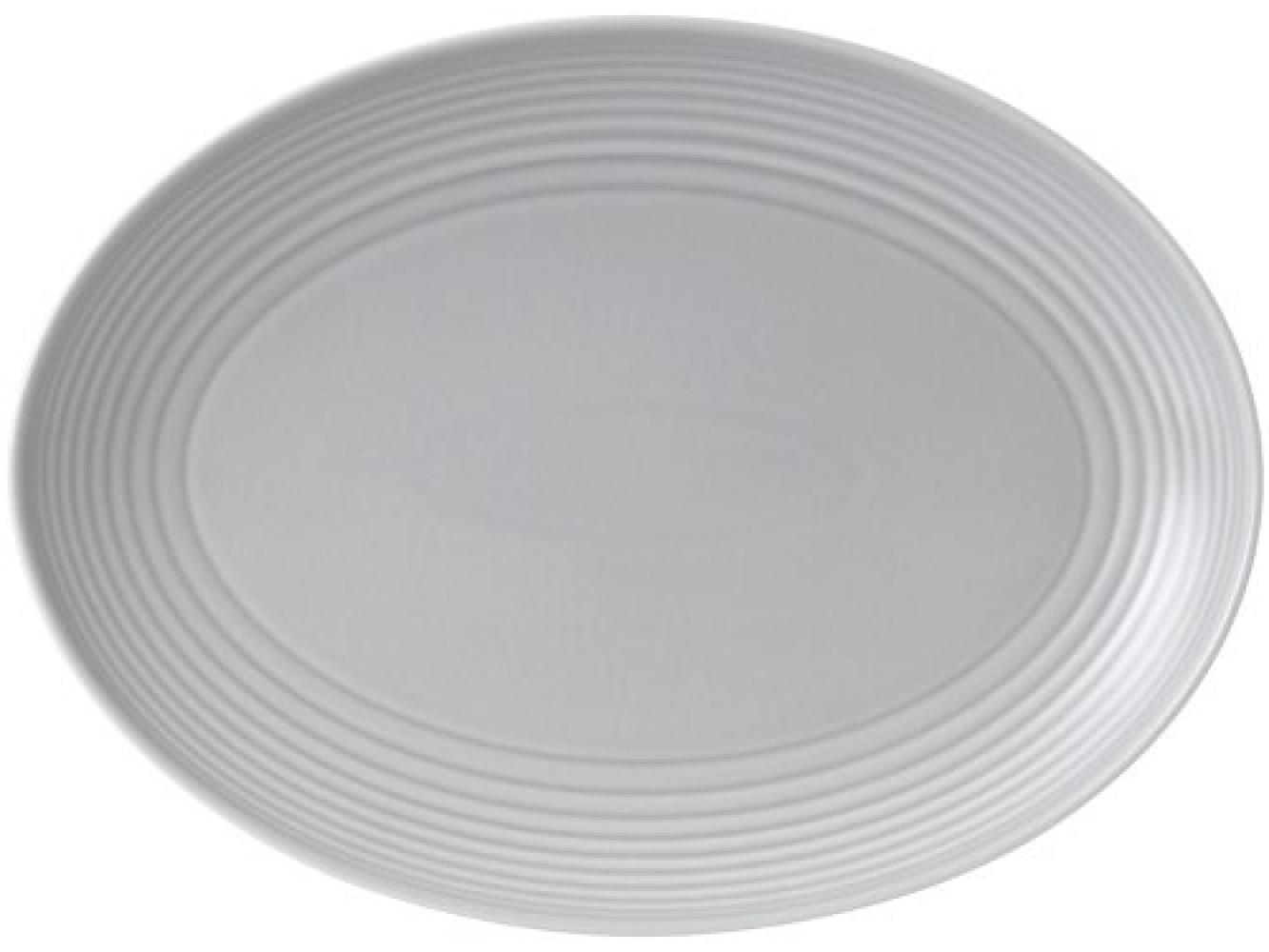 Royal Doulton Servierplatte oval Gordon Ramsay Maze Light Grey (32cm) 1054423 Bild 1