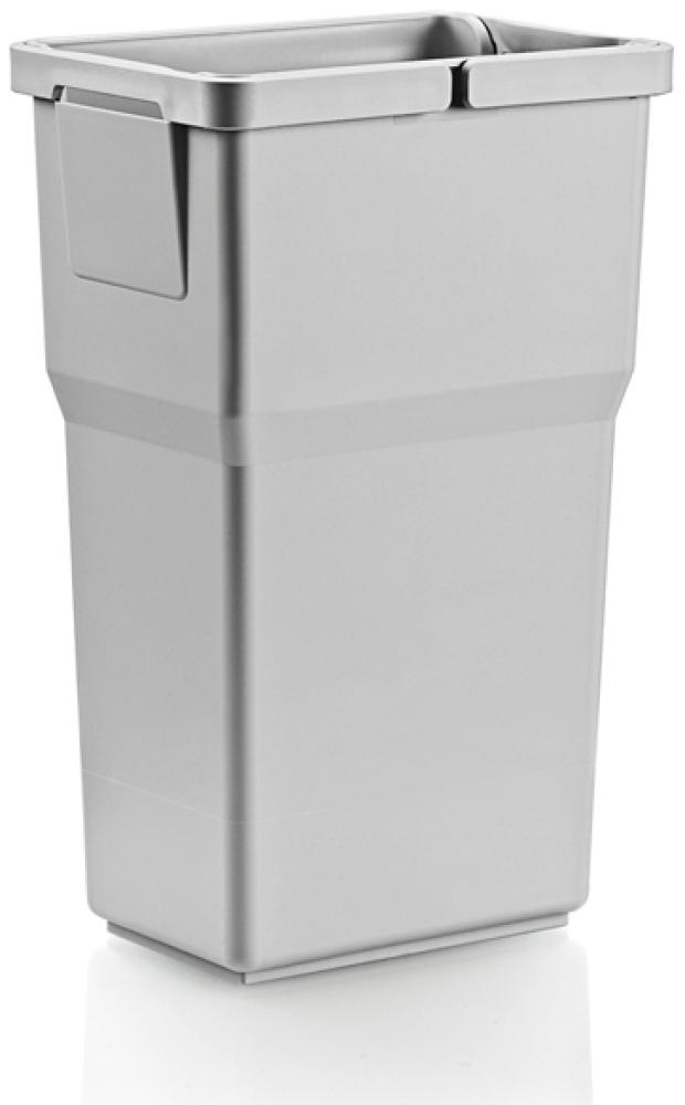 ELCO CASE SELECT - Abfallbehälter 8 Liter - in LICHTGRAU aus Polypropylen / Eimer / Behälter Bild 1