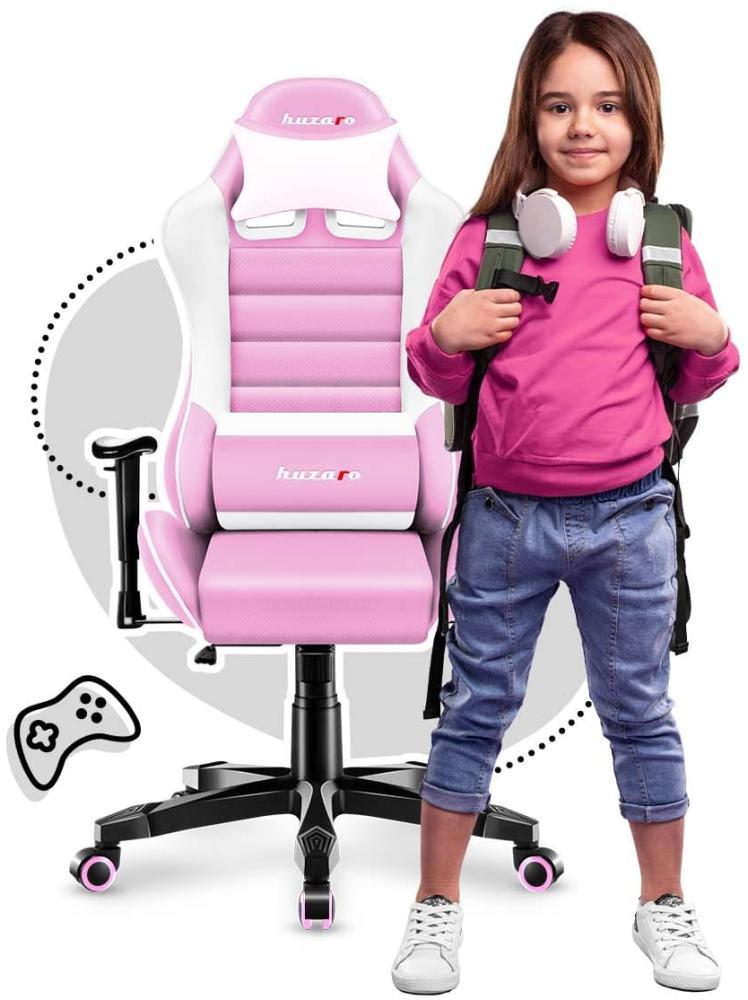 HUZARO Gaming-Stuhl f¸r Kinder RANGER 6. 0 Pink Bild 1
