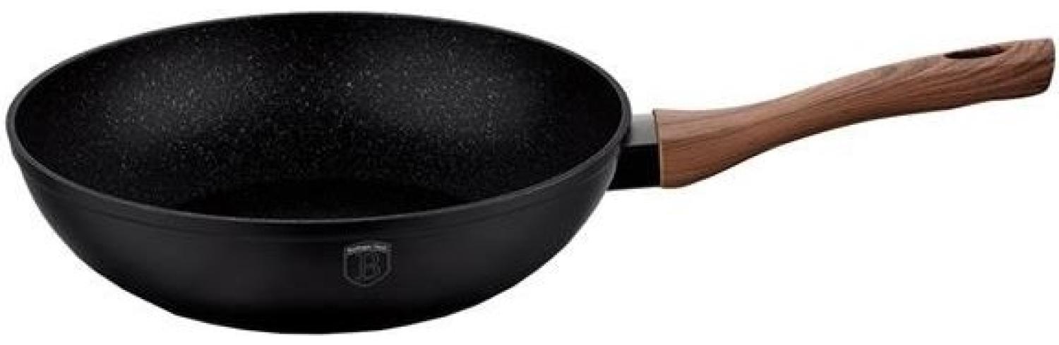 Berlinger Haus Berlinger Haus Wok mit Granitbeschichtung 28cm 3,2l Ebony Rosewood BH1719 Bild 1